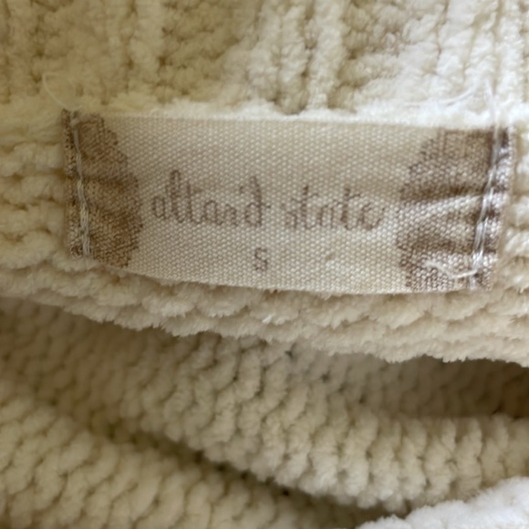 Altard State Cream/White Turtleneck Sweater - Picture 3 of 3